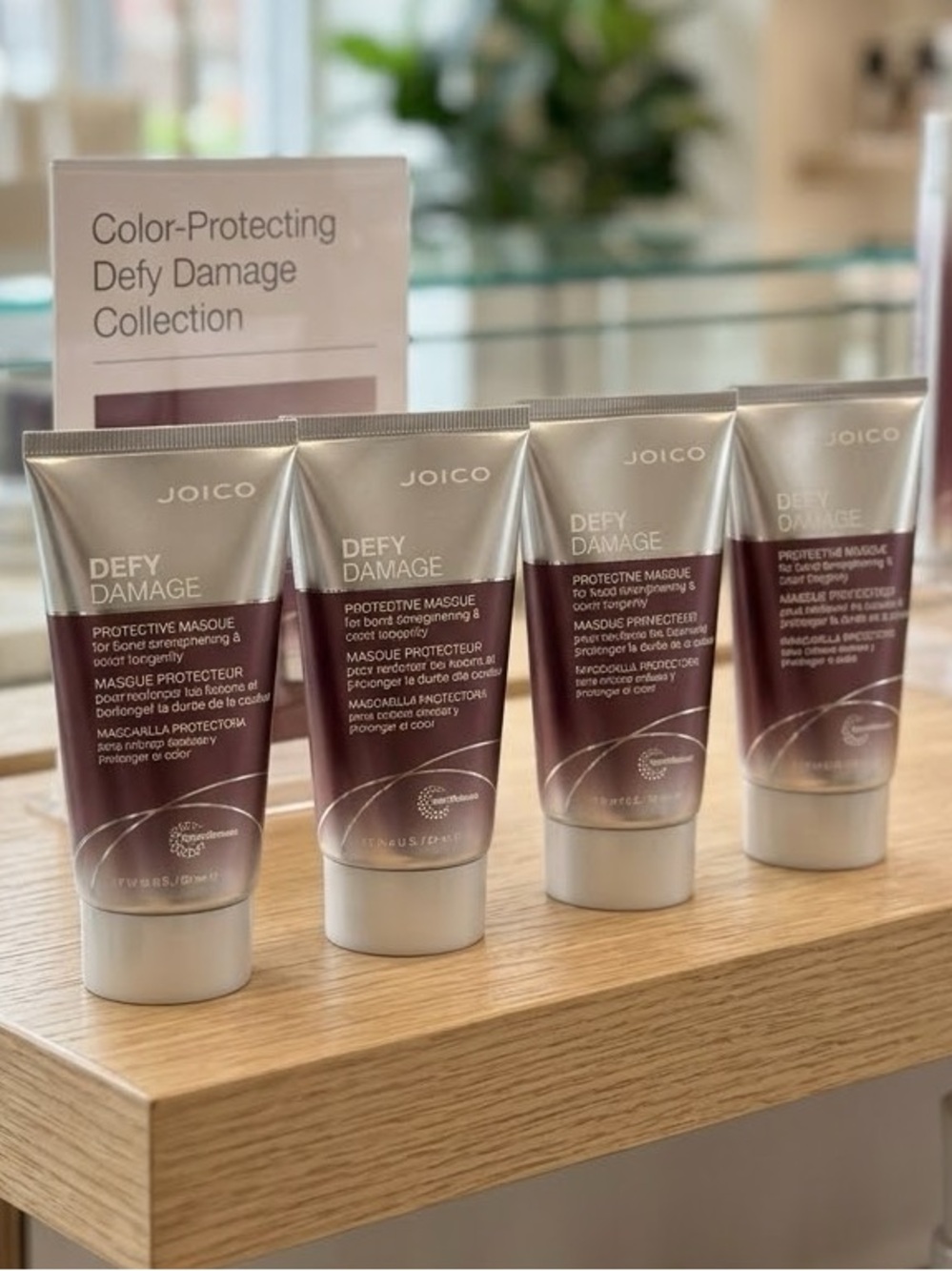 Lot of 4 Joico Defy Damage Protective Masque 1.7oz Travel Size Hair Treatment